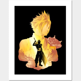 Cloud Strife Omnislash Soldier Posters and Art